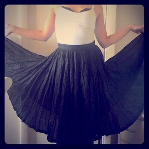 Amazing Vintage Black Skirt